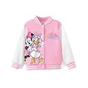 Disney Girl &amp; Boy Varsity Bomber Jacket Fall Sweatshirt Toddler to Big Kid
