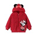 Disney Girl/Boy Fleece Jacket Zipper Sherpa Fuzzy Hoodie Winter Coat 2-13Y
