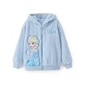 Disney Girl/Boy Fleece Jacket Zipper Sherpa Fuzzy Hoodie Winter Coat 2-13Y