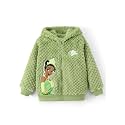 Disney Girl/Boy Fleece Jacket Zipper Sherpa Fuzzy Hoodie Winter Coat 2-13Y