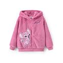 Disney Girl/Boy Fleece Jacket Zipper Sherpa Fuzzy Hoodie Winter Coat 2-13Y