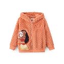 Disney Girl/Boy Fleece Jacket Zipper Sherpa Fuzzy Hoodie Winter Coat 2-13Y