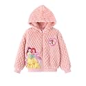 Disney Girl/Boy Fleece Jacket Zipper Sherpa Fuzzy Hoodie Winter Coat 2-13Y