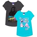 Disney Girls' 2-Pack Short Sleeve T-Shirts Toddler to Big Kid