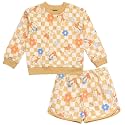 Disney Girls' 2-Piece Sweatshirt and Shorts Set for Baby &amp; Kids