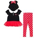 Disney Girls' Cosplay 2-Piece Hooded Tee and Leggings Set for Baby &amp; Kids