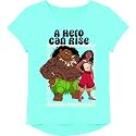 Disney Girls' Disney's Moana 2 Short Sleeve T-Shirt - Moana, Simea, Maui - Girls Sizes 2-16