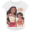 Disney Girls' Disney's Moana 2 Short Sleeve T-Shirt - Moana, Simea, Maui - Girls Sizes 2-16