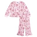 Disney Girls' Fleece Sweatshirt and Pants Set for Baby &amp; Kids