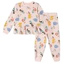 Disney Girls' Fleece Sweatshirt and Pants Set for Baby &amp; Kids
