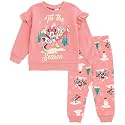 Disney Girls' Fleece Sweatshirt and Pants Set for Baby &amp; Kids