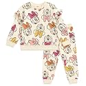 Disney Girls' Fleece Sweatshirt and Pants Set for Baby &amp; Kids