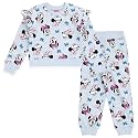 Disney Girls' Fleece Sweatshirt and Pants Set for Baby &amp; Kids