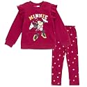 Disney Girls' Fleece Sweatshirt and Pants Set for Baby &amp; Kids