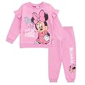 Disney Girls' Fleece Sweatshirt and Pants Set for Baby &amp; Kids