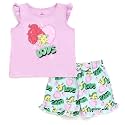 Disney Girls' Sleeveless 2-Piece Tank Top and Shorts Set for Baby &amp; Kids