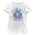 Disney Girls' Stitch 8th Birthday