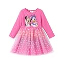 Disney Girls' Tulle Tutu Dress Birthday Party Outfit Toddler to Big Kid