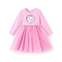 Disney Girls' Tulle Tutu Dress Birthday Party Outfit Toddler to Big Kid