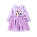 Disney Girls' Tulle Tutu Dress Birthday Party Outfit Toddler to Big Kid