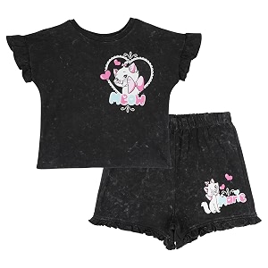 Disney Girls Washed French Terry T-Shirt and