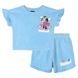 Disney Girls Washed French Terry T-Shirt and