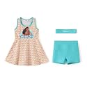 Disney Girls Athletic Dress, Tennis Golf Dress with Headband &amp; Shorts, 2-9Y