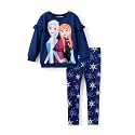 Disney Girls Clothes Long Sleeve Sweatshirt Leggings Outfit 2 Piece Set