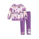 Disney Girls Clothes Long Sleeve Sweatshirt Leggings Outfit 2 Piece Set