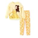 Disney Girls Clothes Long Sleeve Sweatshirt Leggings Outfit 2 Piece Set