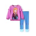 Disney Girls Clothes Long Sleeve Sweatshirt Leggings Outfit 2 Piece Set