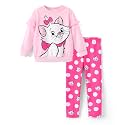Disney Girls Clothes Long Sleeve Sweatshirt Leggings Outfit 2 Piece Set