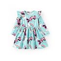 Disney Girls Dress Ruffled Long Sleeve Fall Winter Clothes Baby to Toddler