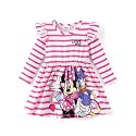 Disney Girls Dress Ruffled Long Sleeve Fall Winter Clothes Baby to Toddler
