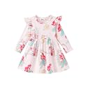 Disney Girls Dress Ruffled Long Sleeve Fall Winter Clothes Baby to Toddler