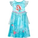 Disney Girls’ Little Princess Fantasy Gown, Ariel - Ocean Dreams, 3T