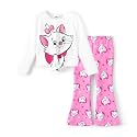 Disney Girls Outfits Long Sleeve Knot Front Shirt Flare Pants 2PC Clothes