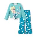 Disney Girls Outfits Long Sleeve Knot Front Shirt Flare Pants 2PC Clothes