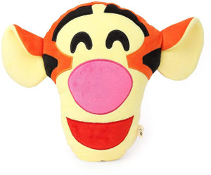 disney laughing tigger emoji face plush  - 35 cm