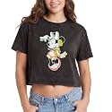 Disney Lightning McQueen Mickey Mouse Stitch Womens Graphic Tee, Runs Small