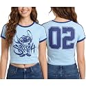 Disney Lightning McQueen Mickey Mouse Stitch Womens Graphic Tee, Runs Small