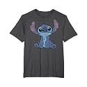 Disney Lilo &amp; Stitch Distressed Stitch Portrait T-Shirt