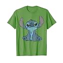 Disney Lilo &amp; Stitch Distressed Stitch Portrait T-Shirt