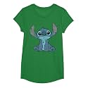 Disney Lilo &amp; Stitch Distressed Stitch Portrait T-Shirt