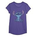 Disney Lilo &amp; Stitch Distressed Stitch Portrait T-Shirt