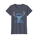 Disney Lilo &amp; Stitch Distressed Stitch Portrait T-Shirt
