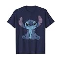 Disney Lilo &amp; Stitch Distressed Stitch Portrait T-Shirt