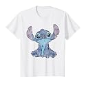 Disney Lilo &amp; Stitch Distressed Stitch Portrait T-Shirt