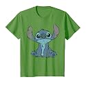 Disney Lilo &amp; Stitch Distressed Stitch Portrait T-Shirt