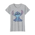 Disney Lilo &amp; Stitch Distressed Stitch Portrait T-Shirt